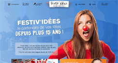 Desktop Screenshot of festiv-idees.fr